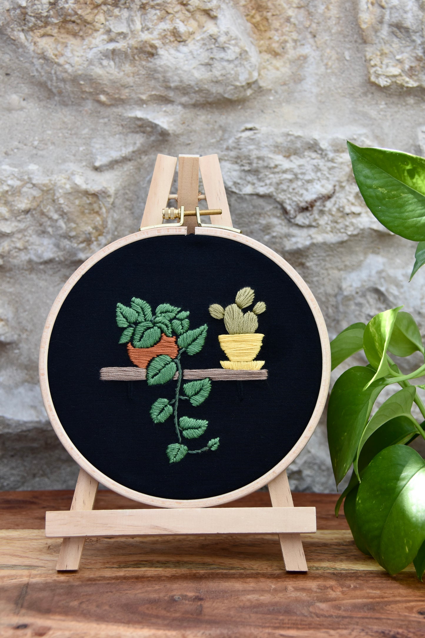 Broderie décorative Plantes Addict