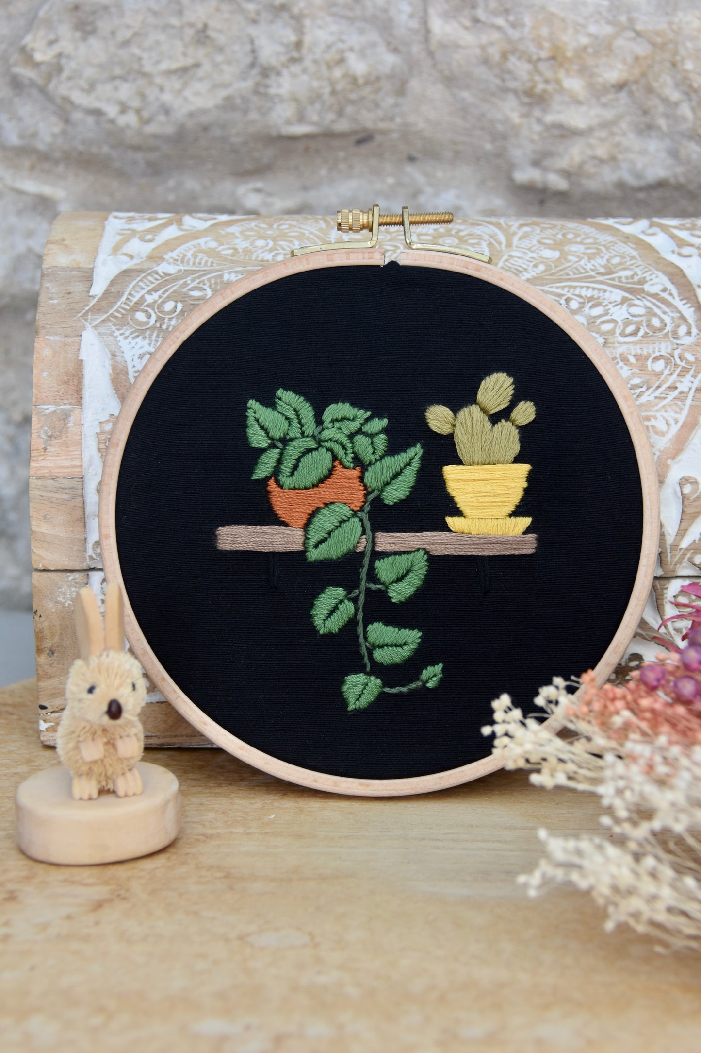 Broderie décorative Plantes Addict